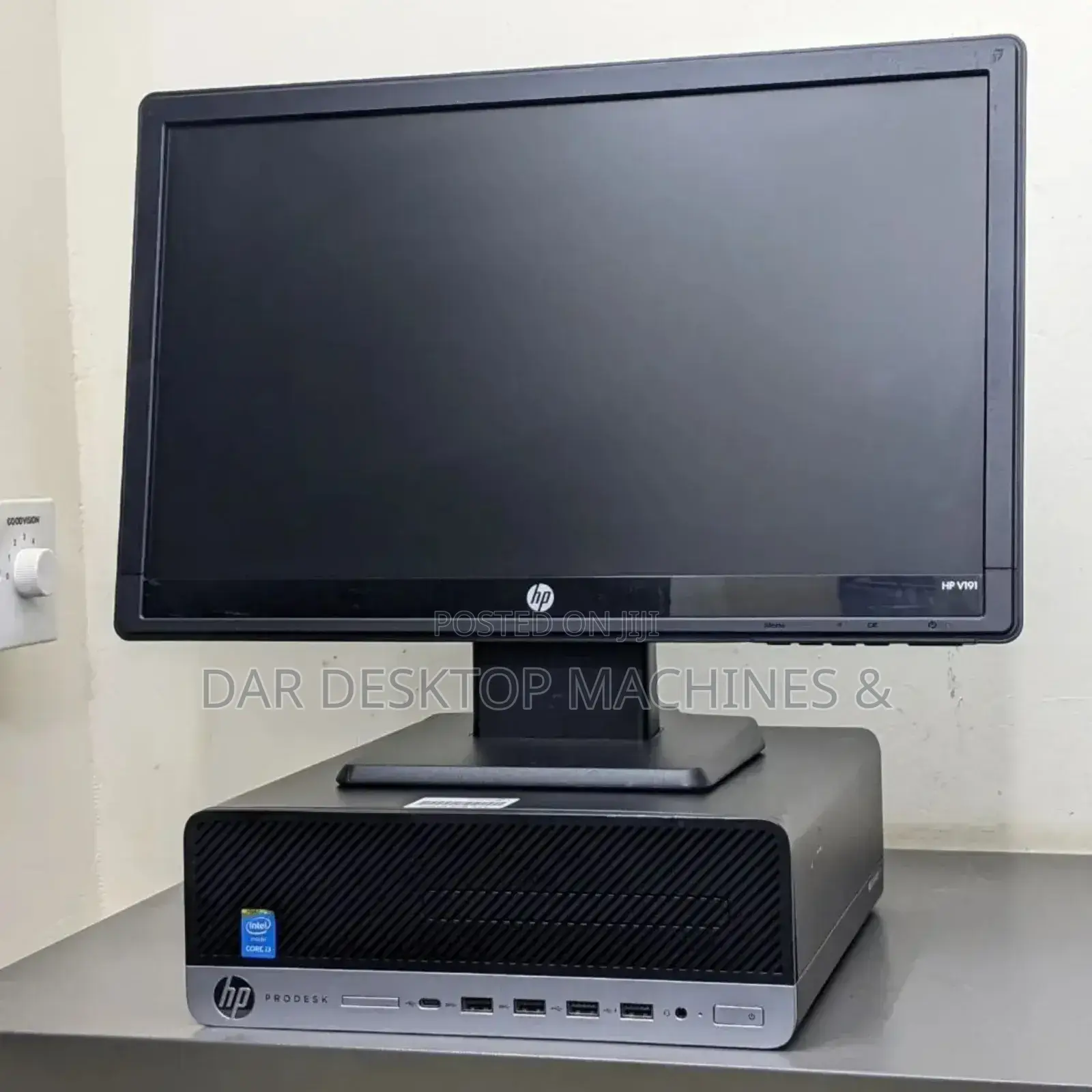 Desktop Computer HP ProDesk 600 G4 8GB Intel Pentium SSD 250GB