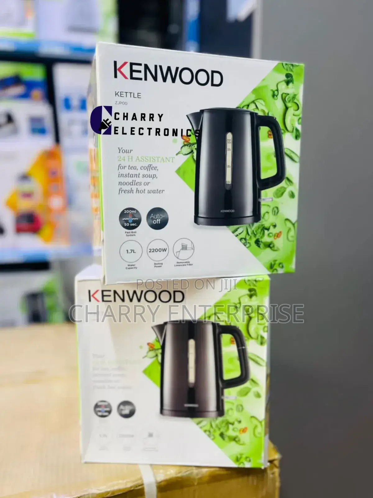 Original Kenwood Kettle 1.7L 2200W With Auto Off