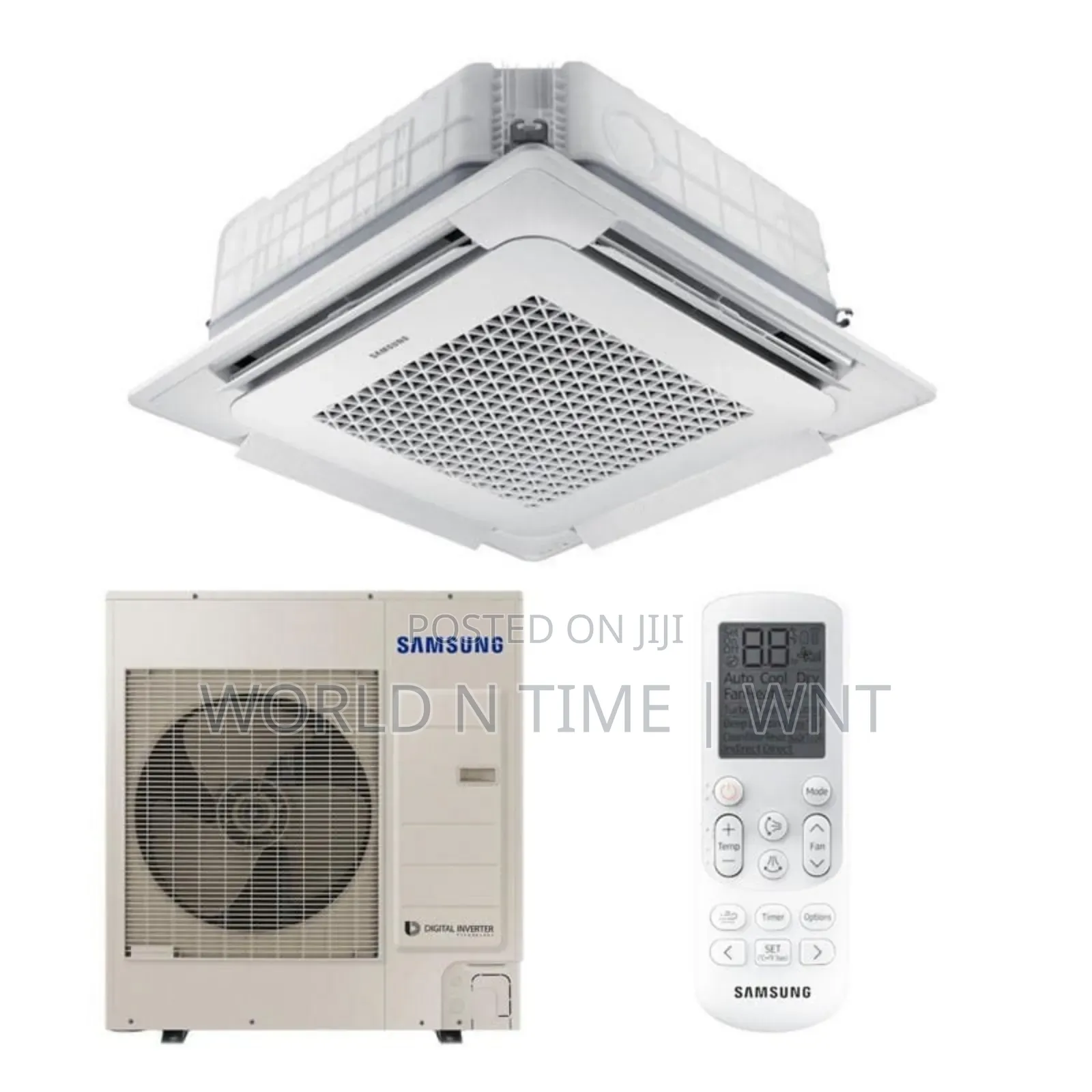 Samsung 4.0hp Windfree Cassette 4way Ac100tn4dkc/Tc 48000btu
