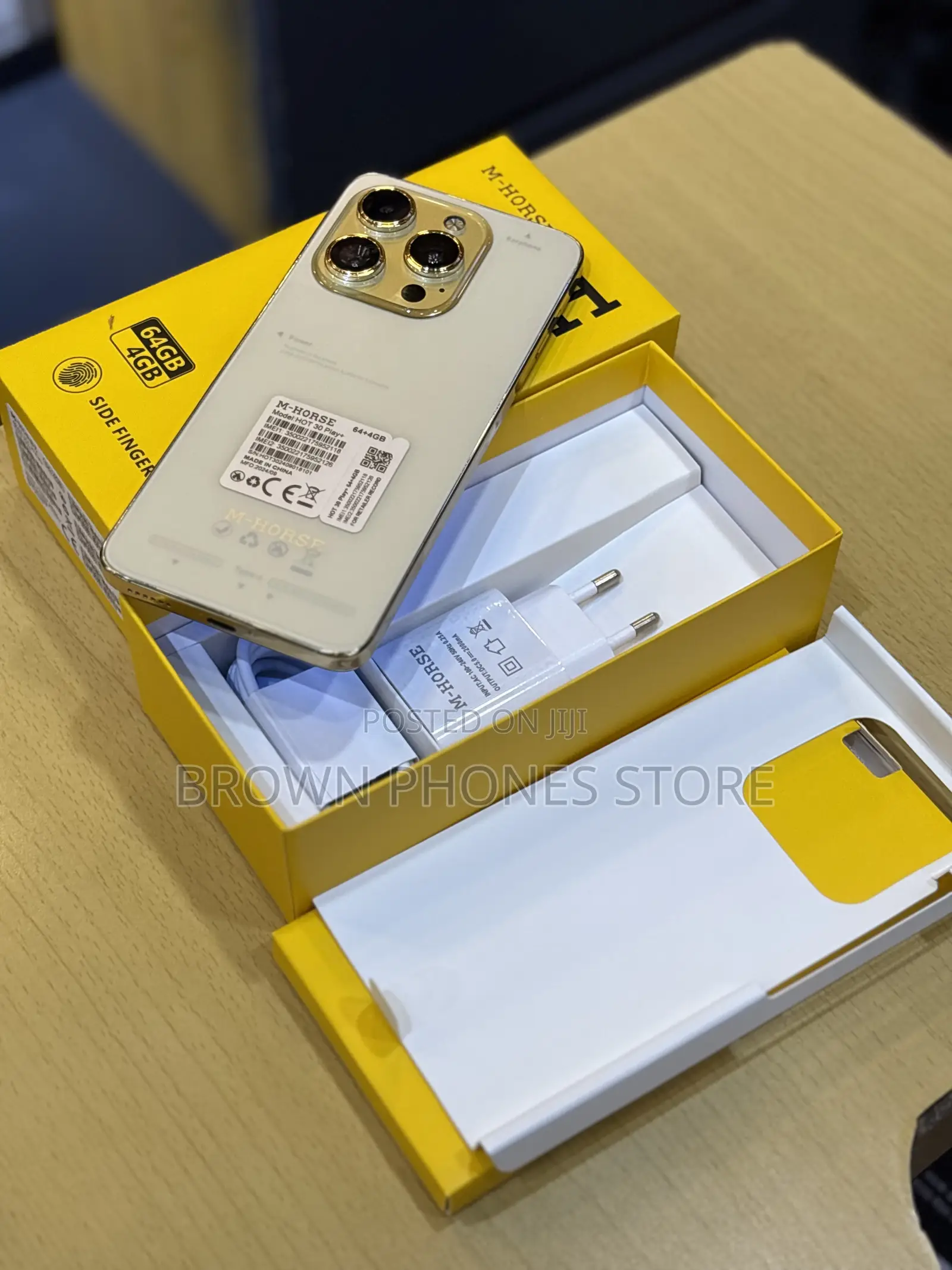 New M-Horse Yaya Toure 64 GB Gold