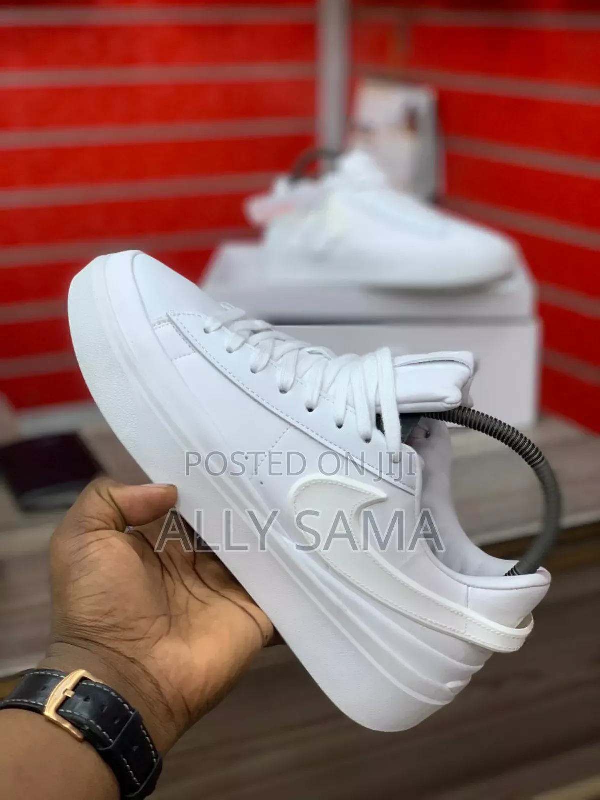 Mens Sneakers Nike Airforce Full White