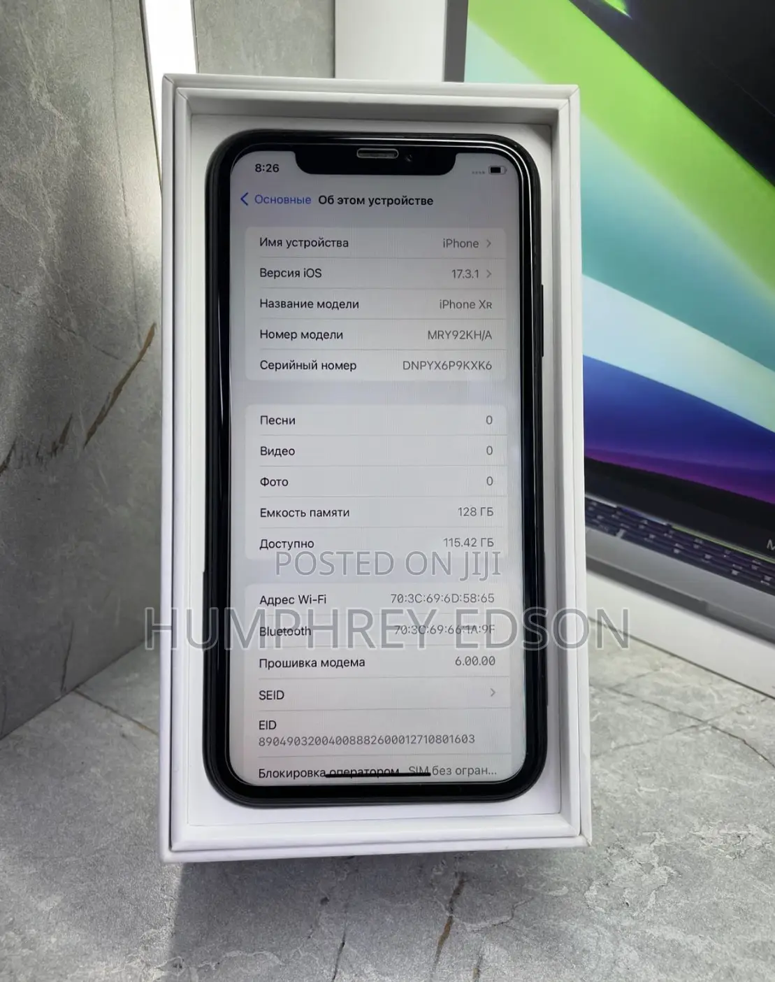 Apple iPhone XR 128 GB Black