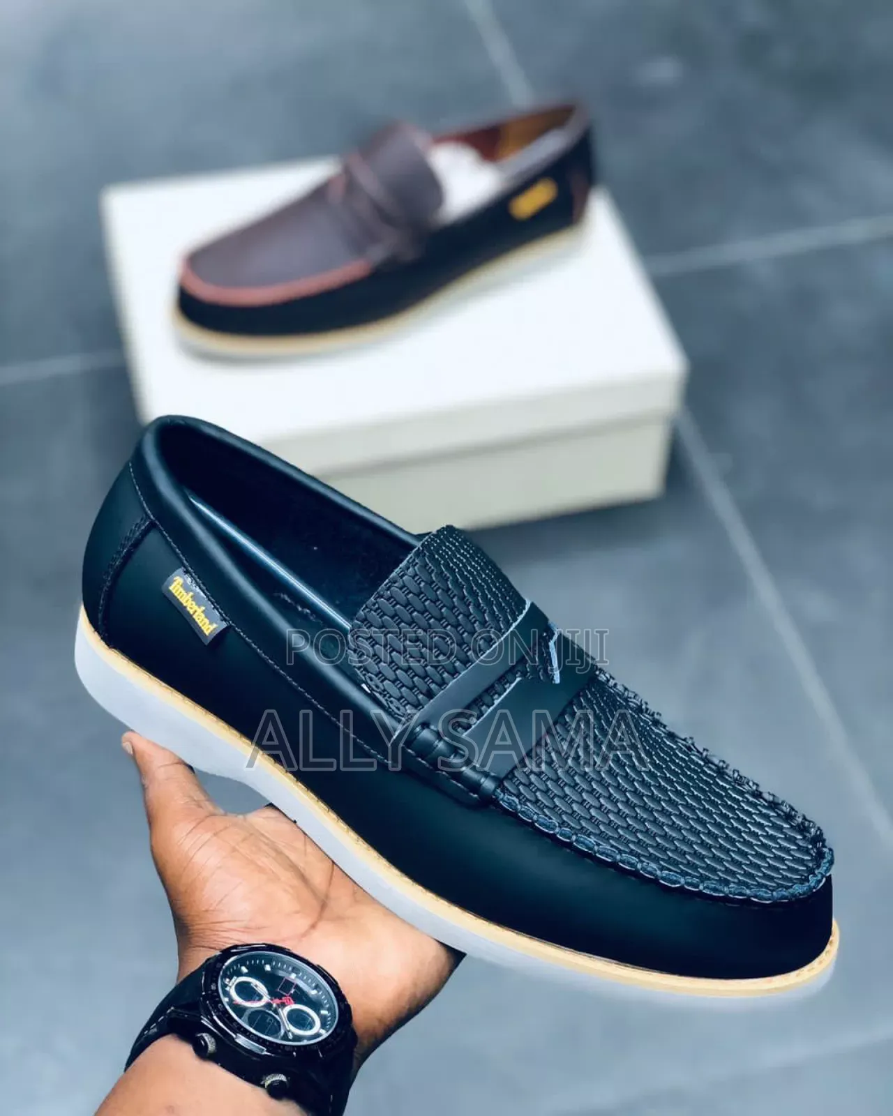 Mens Loafers Timberland Black