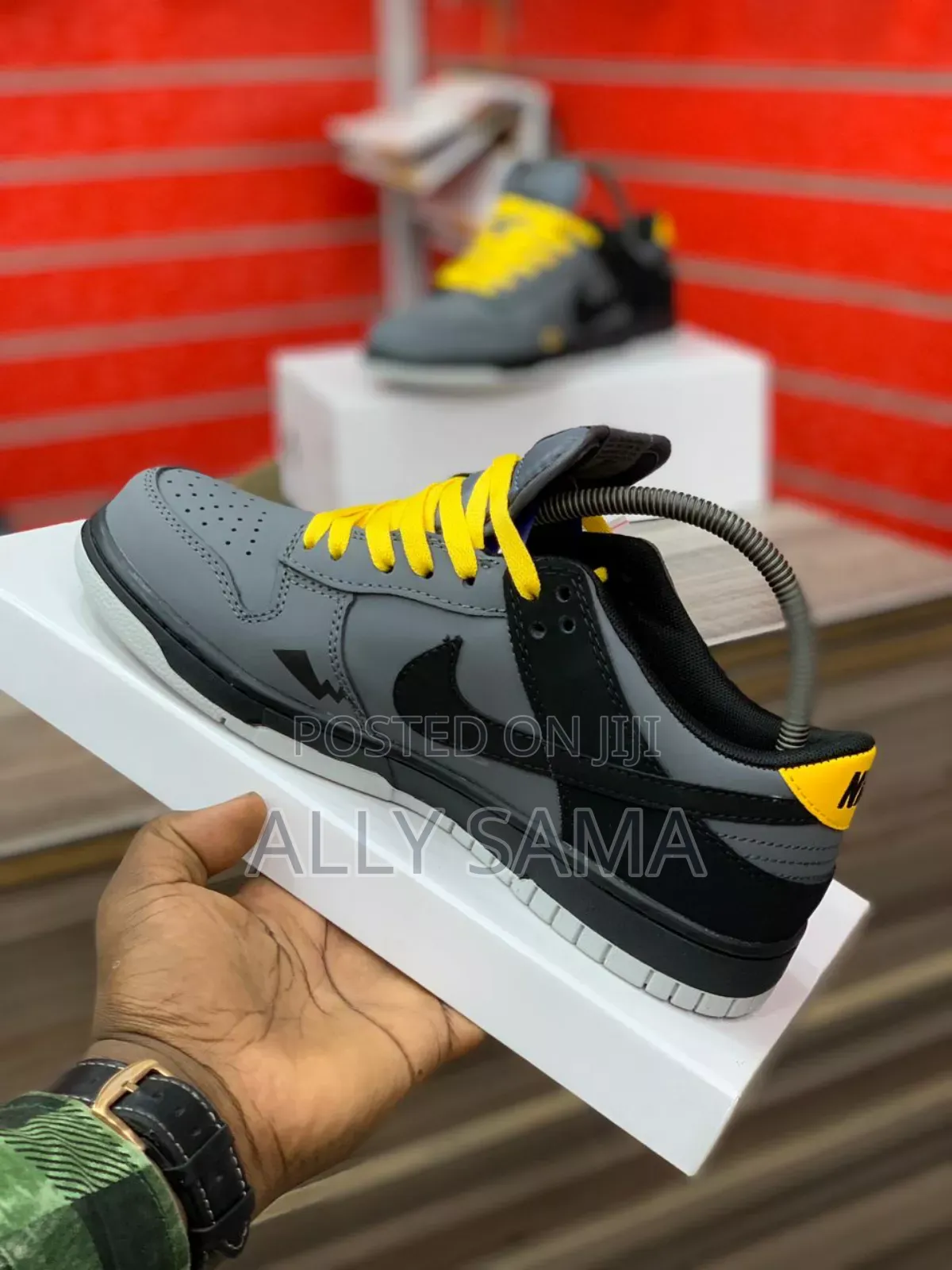 Mens Sneakers Nike Airforce Gray