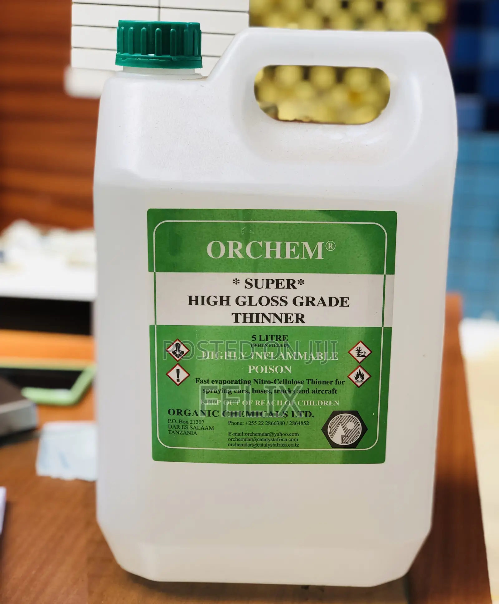 High Gloss Grade Thinner Kwaajili Ya Kusafisha Uchafu Sugu