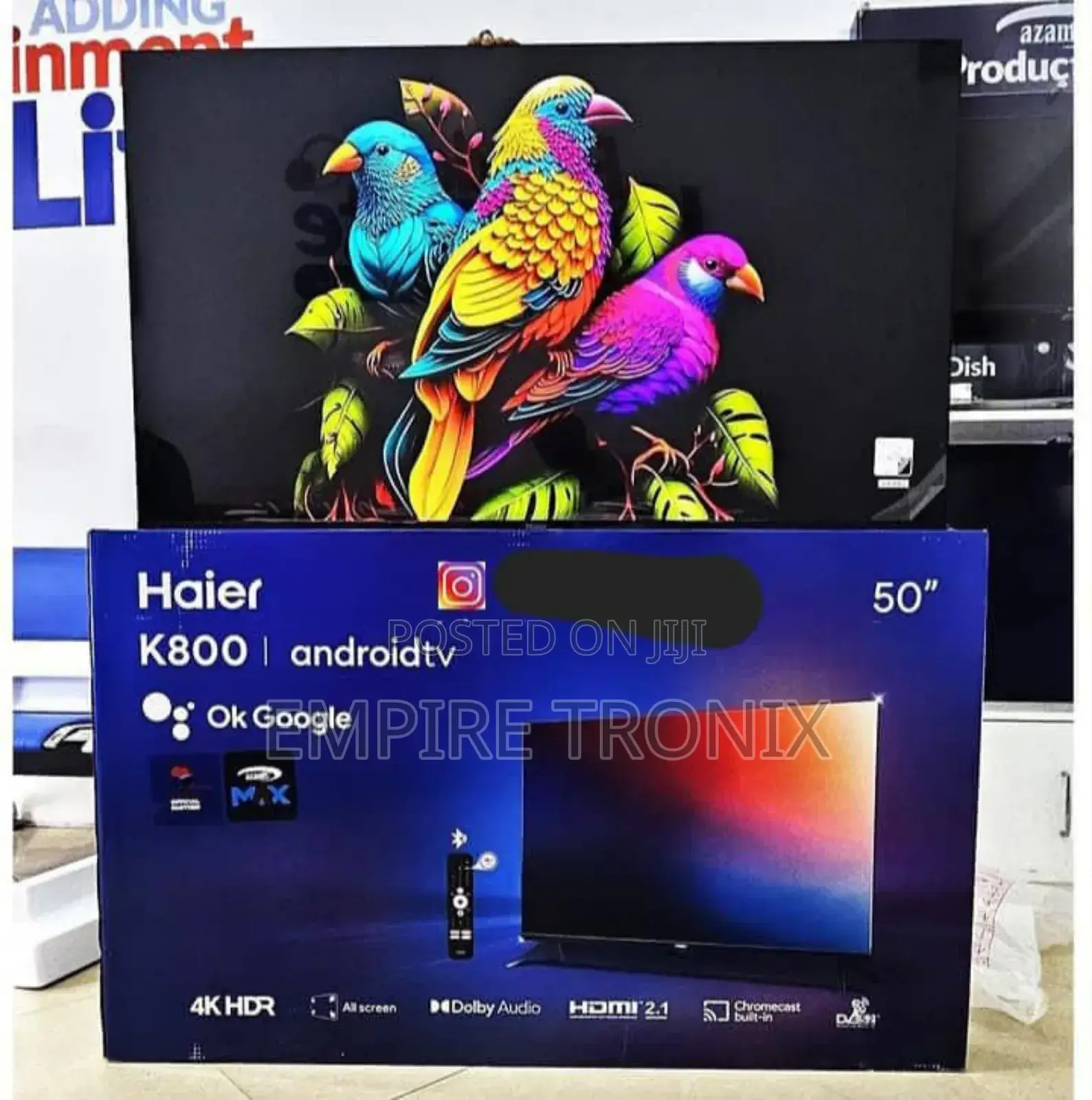 Haier 50 Inch UHD Android LED H50K800UX ( Series)