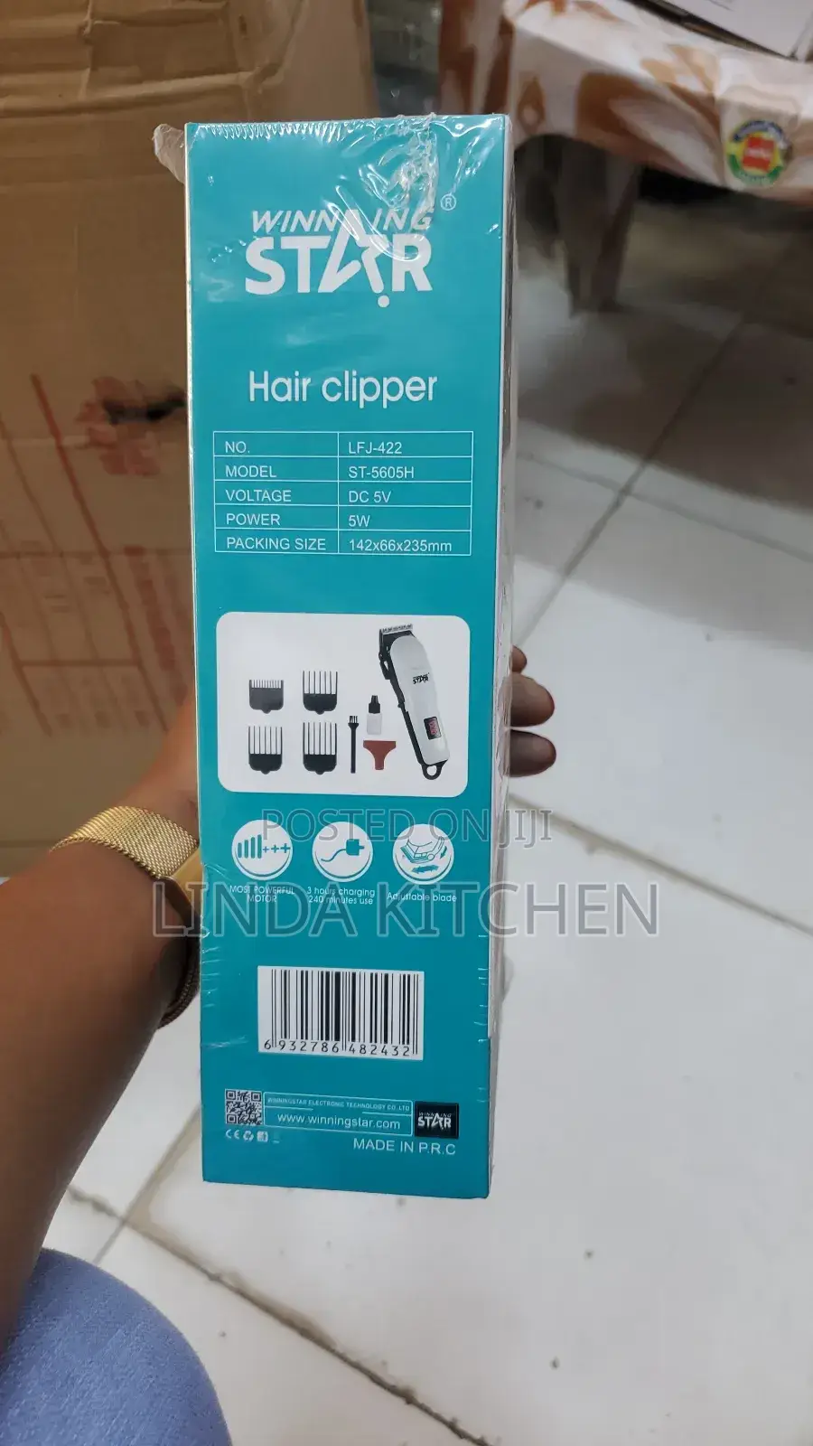 Winning Star Hair Clipper 5w