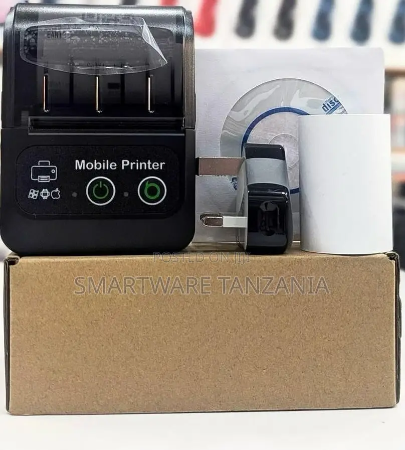 Thermal Printer, Portable Mini Thermal QR Code Printer