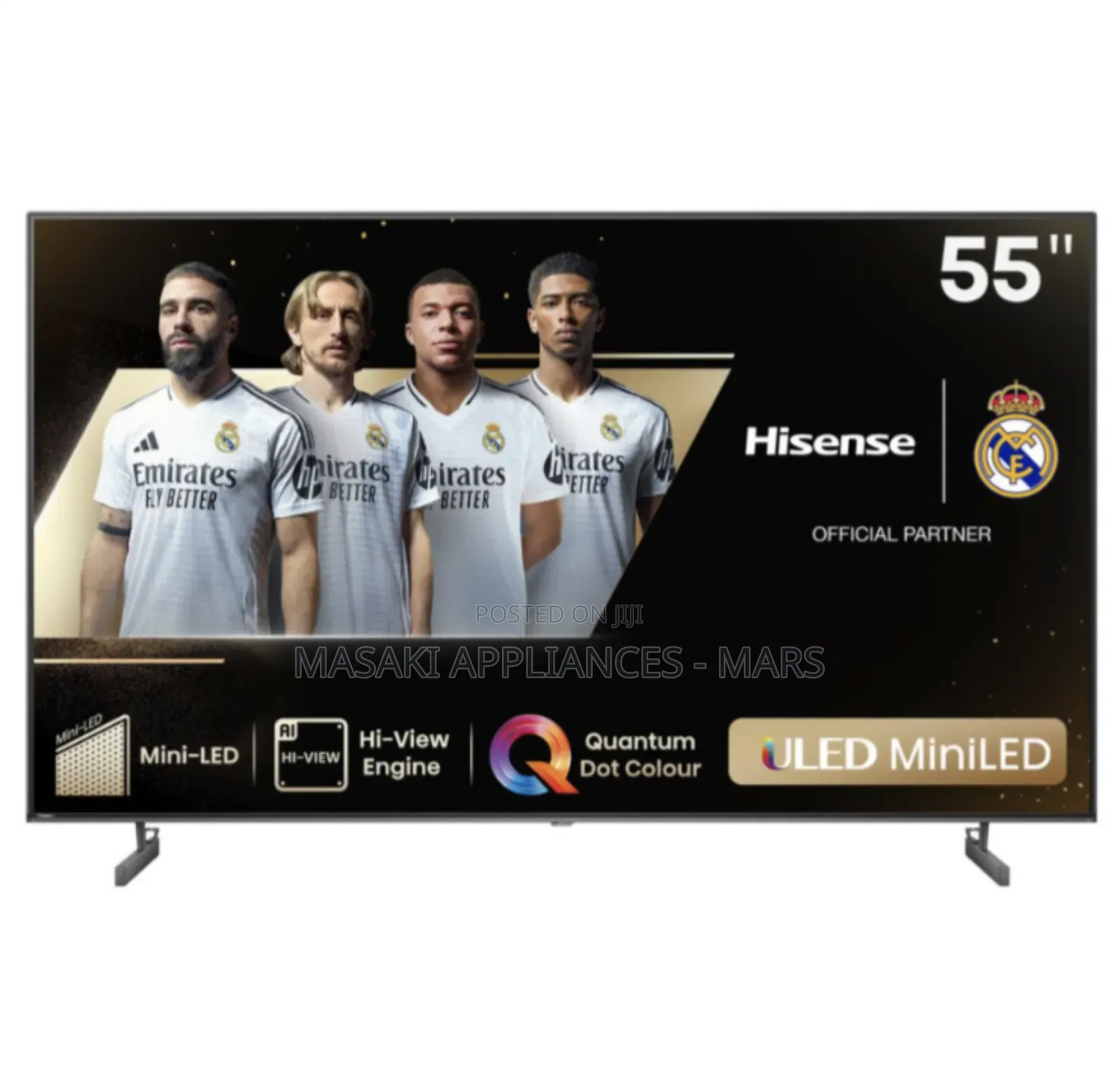New Hisense Smart Uhd Mini-Led Quantum Uled Tv, 55" 55u6n-Pro 120hz