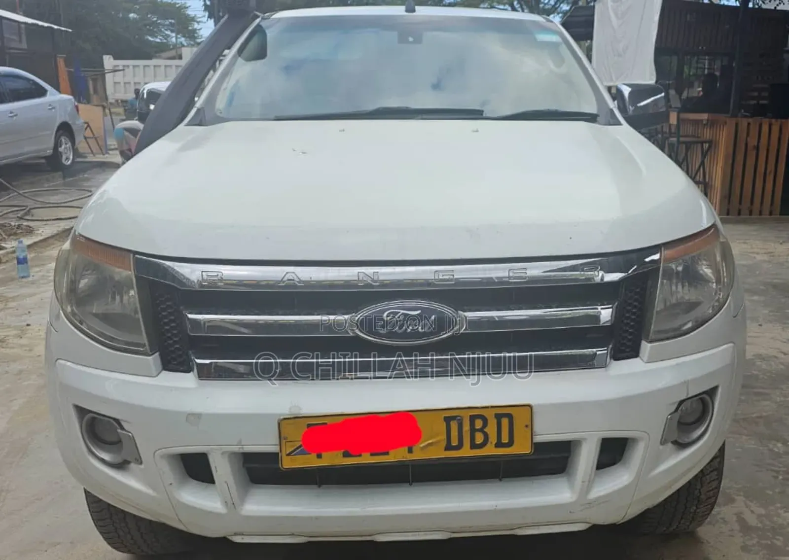 Ford Ranger Wildtrak 2014 Off white