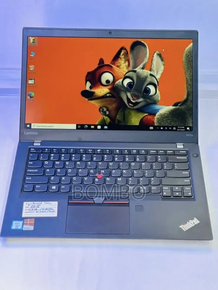 Laptop Lenovo ThinkPad T480s 8GB Intel Core I7 SSD 256GB