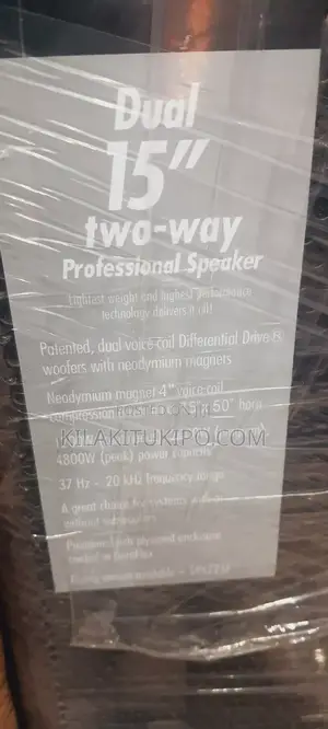 JBL Dual 2 Way Professional Speaker 15"