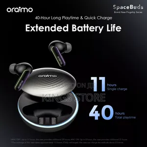 Oraimo Spacebuds Hybrid ANC True Wireless Earbuds