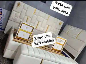 5/6 Sofa Bed Mpya Na Vedside Zake Zinatengenenezwa Kwa Oda