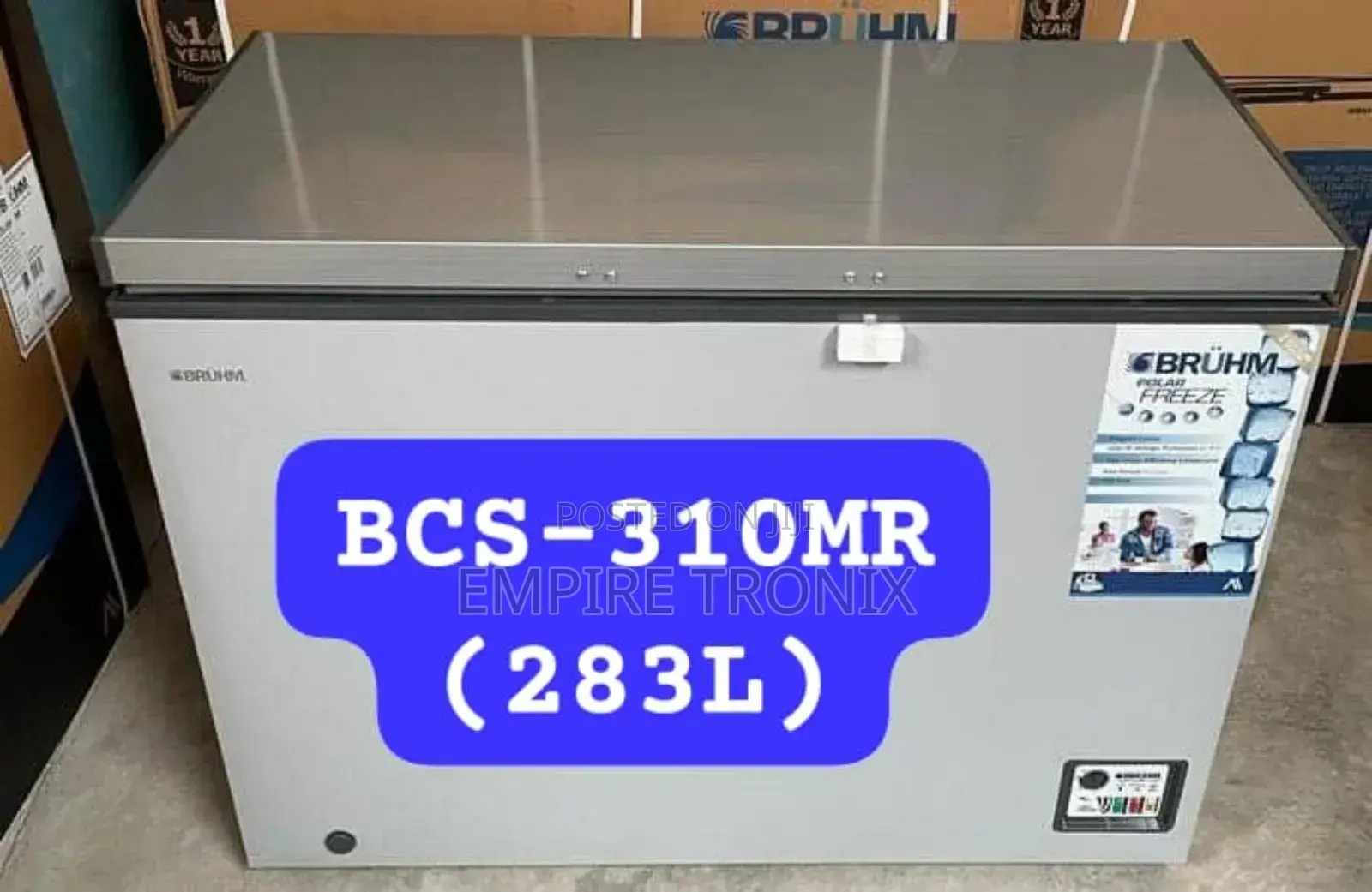 283L Single Door Chest Freezer (BCS-310MR)