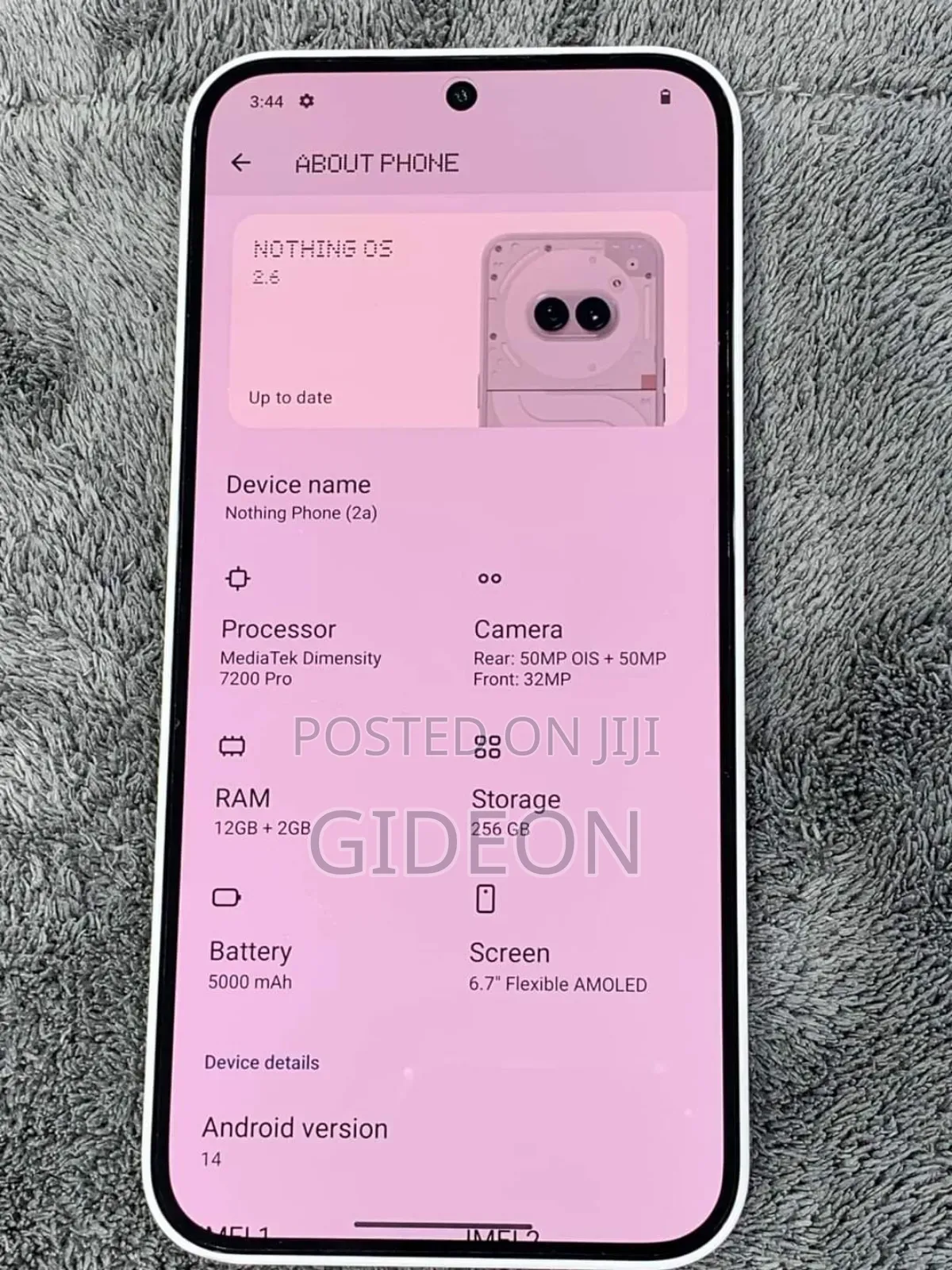Nothing Phone 2a 256 GB White