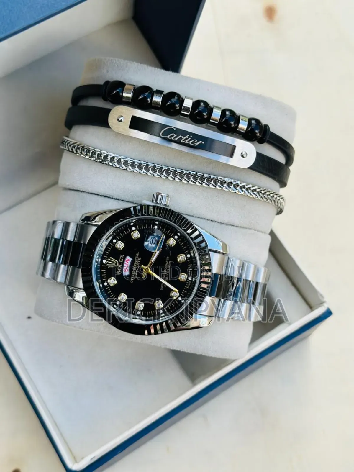 Full Box Watch and Bracelet