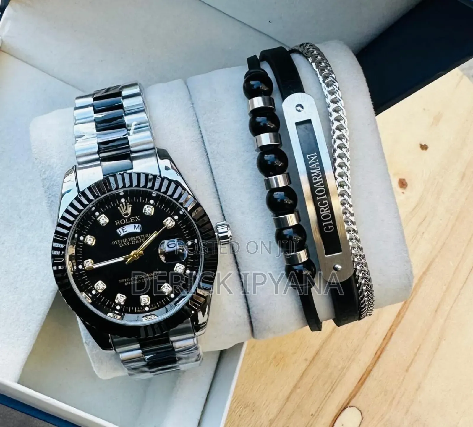 Full Box Watch and Bracelet