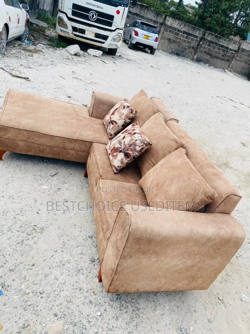 Sofa Set Nzuri Mno L Shape Used Clean Tuwahi