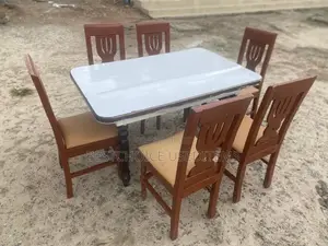 Dinining Table Ya Kisasa Kabisa Viti Sita Zipo Aina Tatu