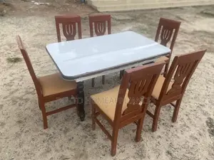 Dinining Table Ya Kisasa Kabisa Viti Sita Zipo Aina Tatu