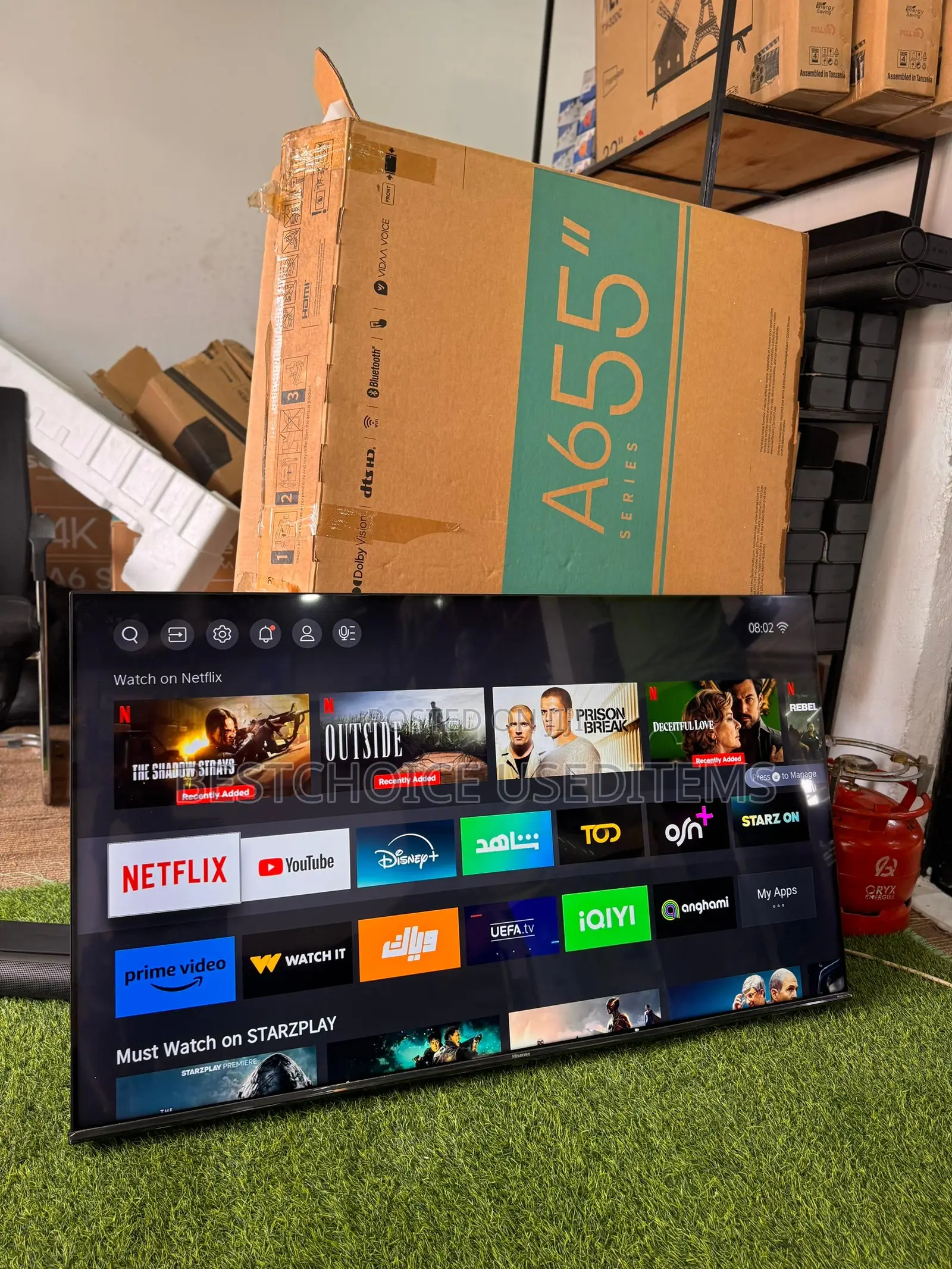 Hesense Tv Inch 65 Fully Box Nzurii Sana Mpyaa Sana