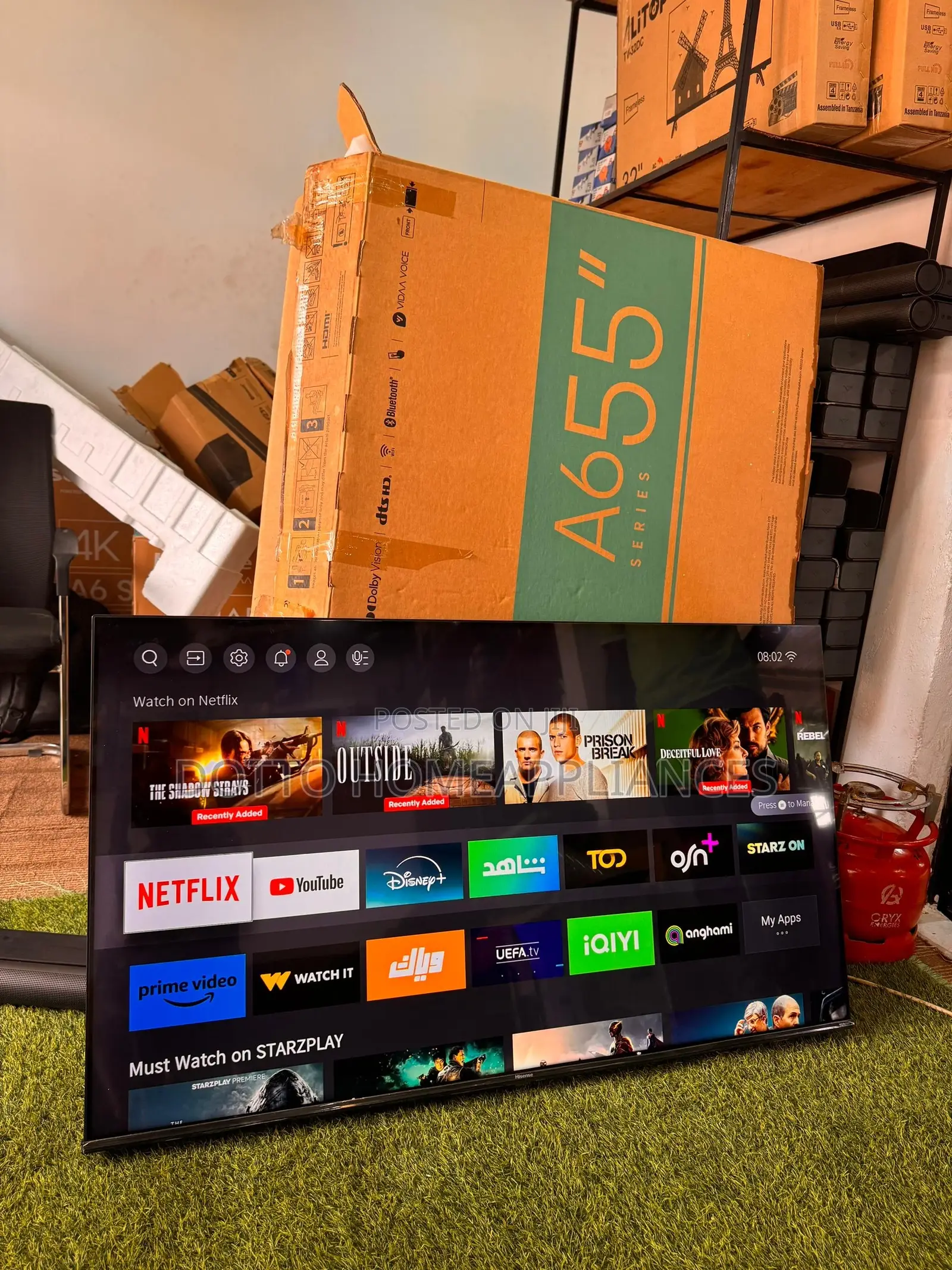 Hesense Tv Inch 65 Fully Box Nzurii Sana Mpyaa Sana