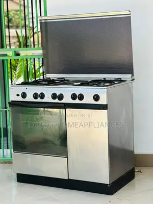 Indesit Cooker -4 Plates Gas -2 Plates Umeme -Oven Umeme