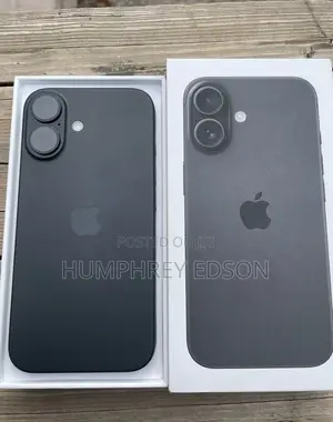 New Apple iPhone 16 128 GB Black