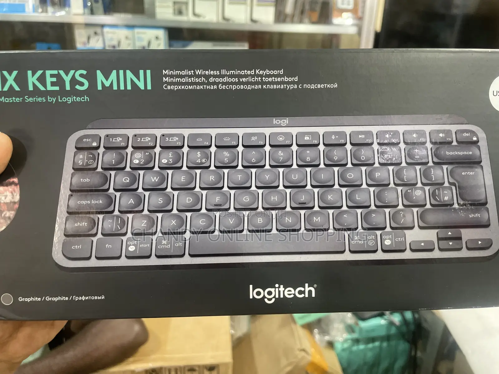 Original Logitech MX Keys Mini Keyboard