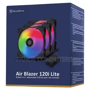Silverstone Air Blazer 120i Lite ARGB Fan Pack 3-in-1