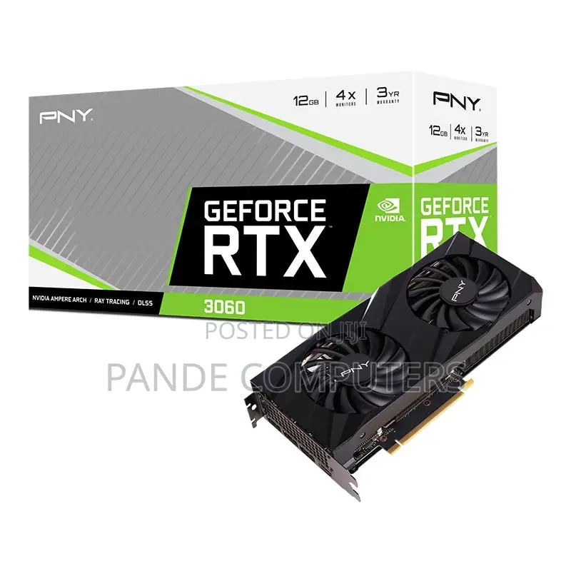 PNY Geforce RTX NVIDIA 3060 8GB Graphics Card