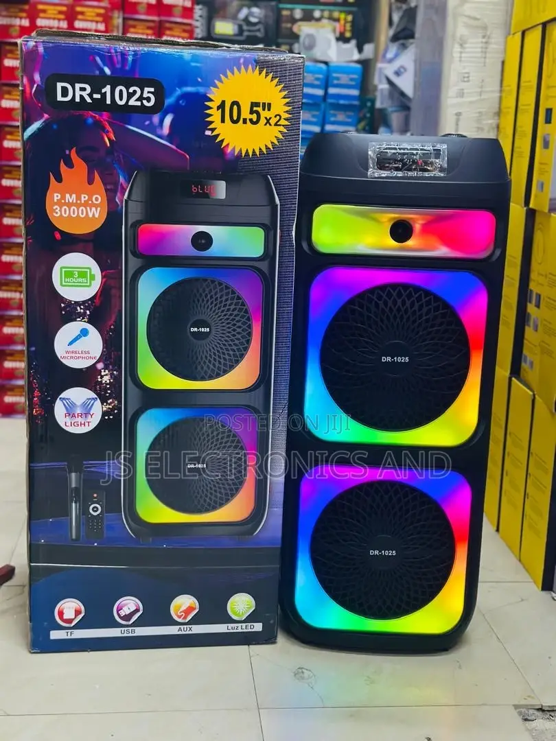 Spika Za Matangazo Ina Maiki Moja Pia Ina Bluetooth Speaker