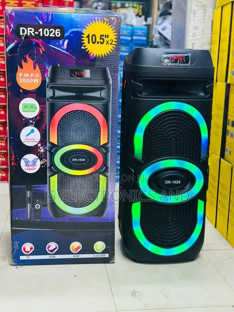 Spika Za Matangazo Ina Maiki Moja Pia Ina Bluetooth Speaker