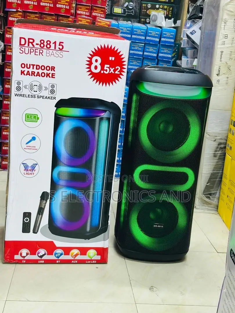 Spika Za Matangazo Ina Maiki Moja Pia Ina Bluetooth Speaker
