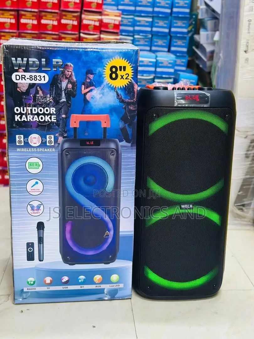 Spika Za Matangazo Ina Maiki Moja Pia Ina Bluetooth Speaker