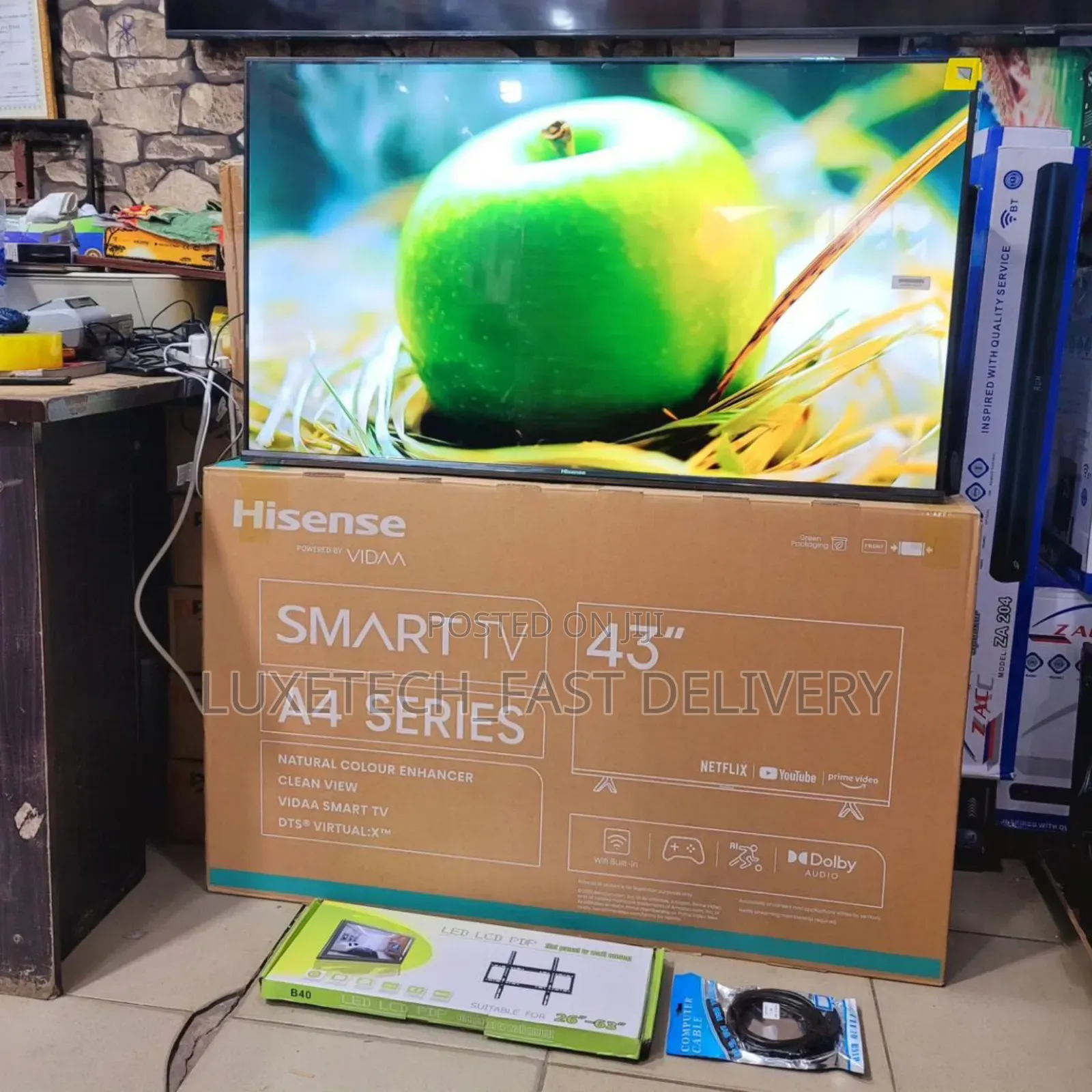 Hisense 43" Smart Tv Original