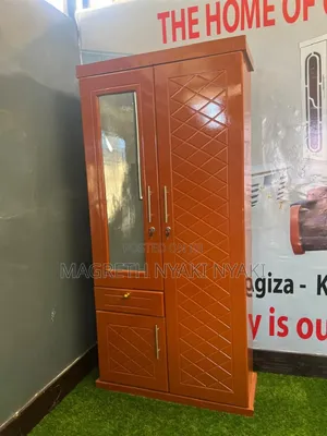 Kabati La Mbao Milango Miwili