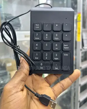 USB Wired Numeric Keypad Numpad 18 Keys Digital Keyboard