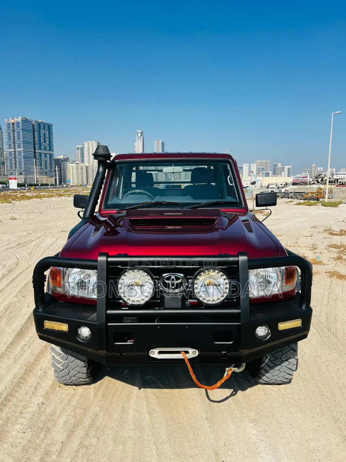 Toyota Land Cruiser 2017 Burgundy