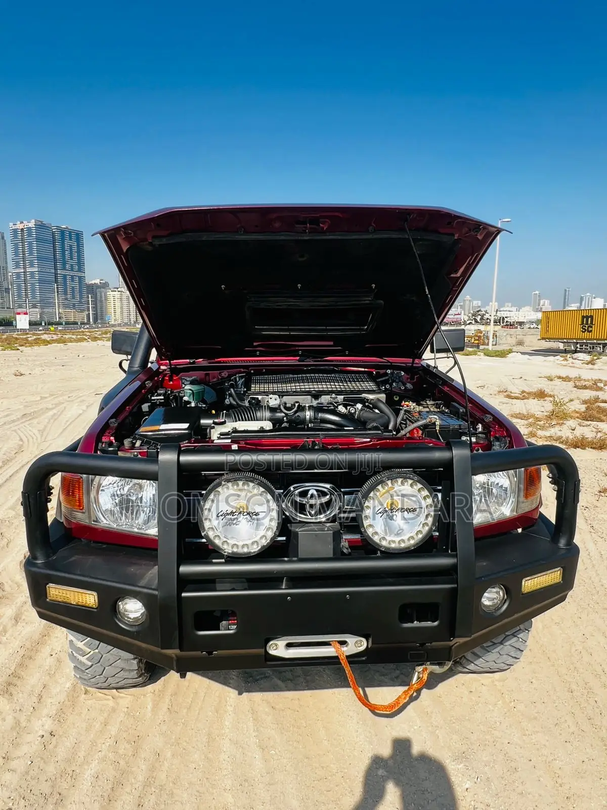 Toyota Land Cruiser 2017 Burgundy