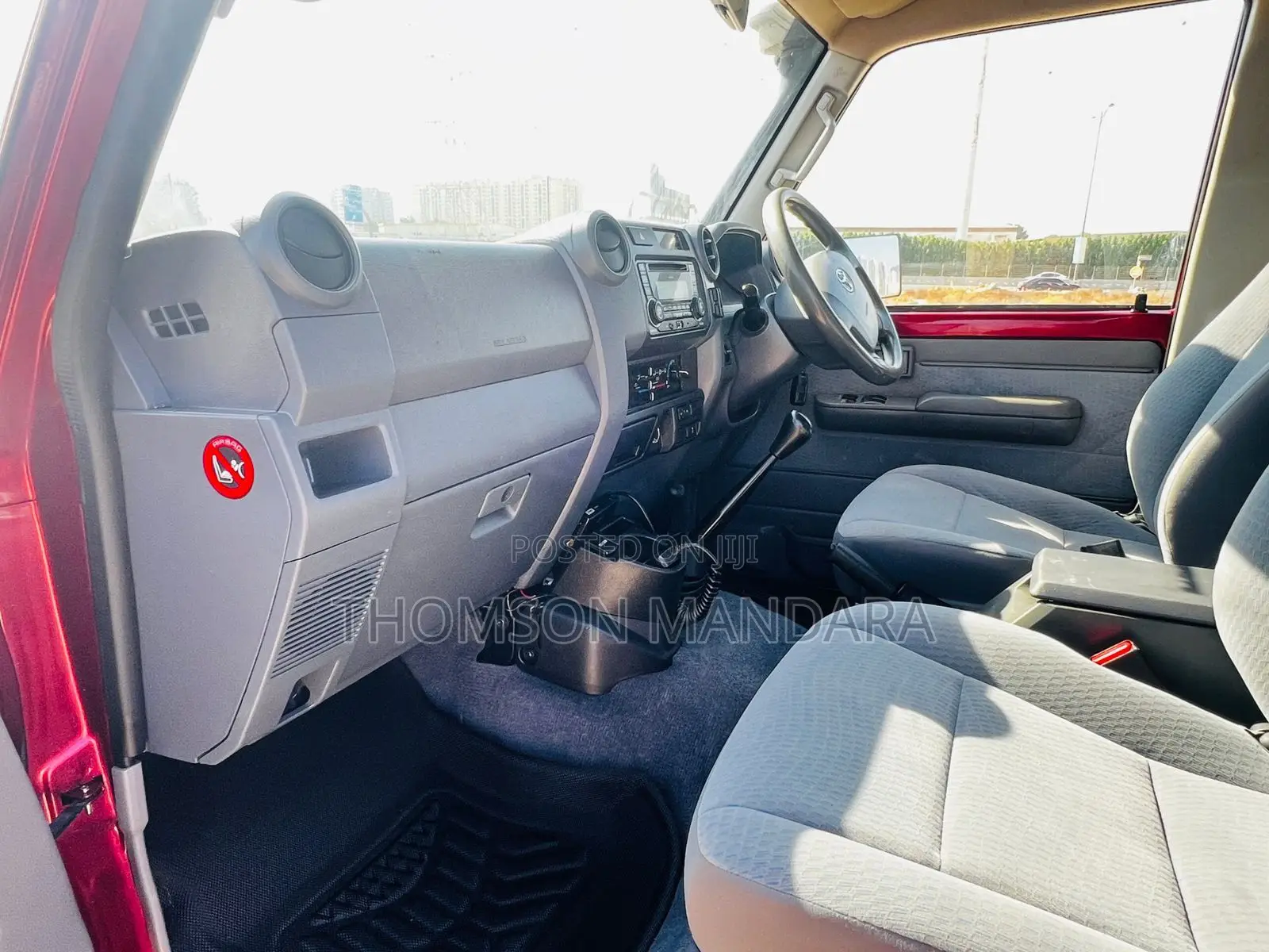 Toyota Land Cruiser 2017 Burgundy