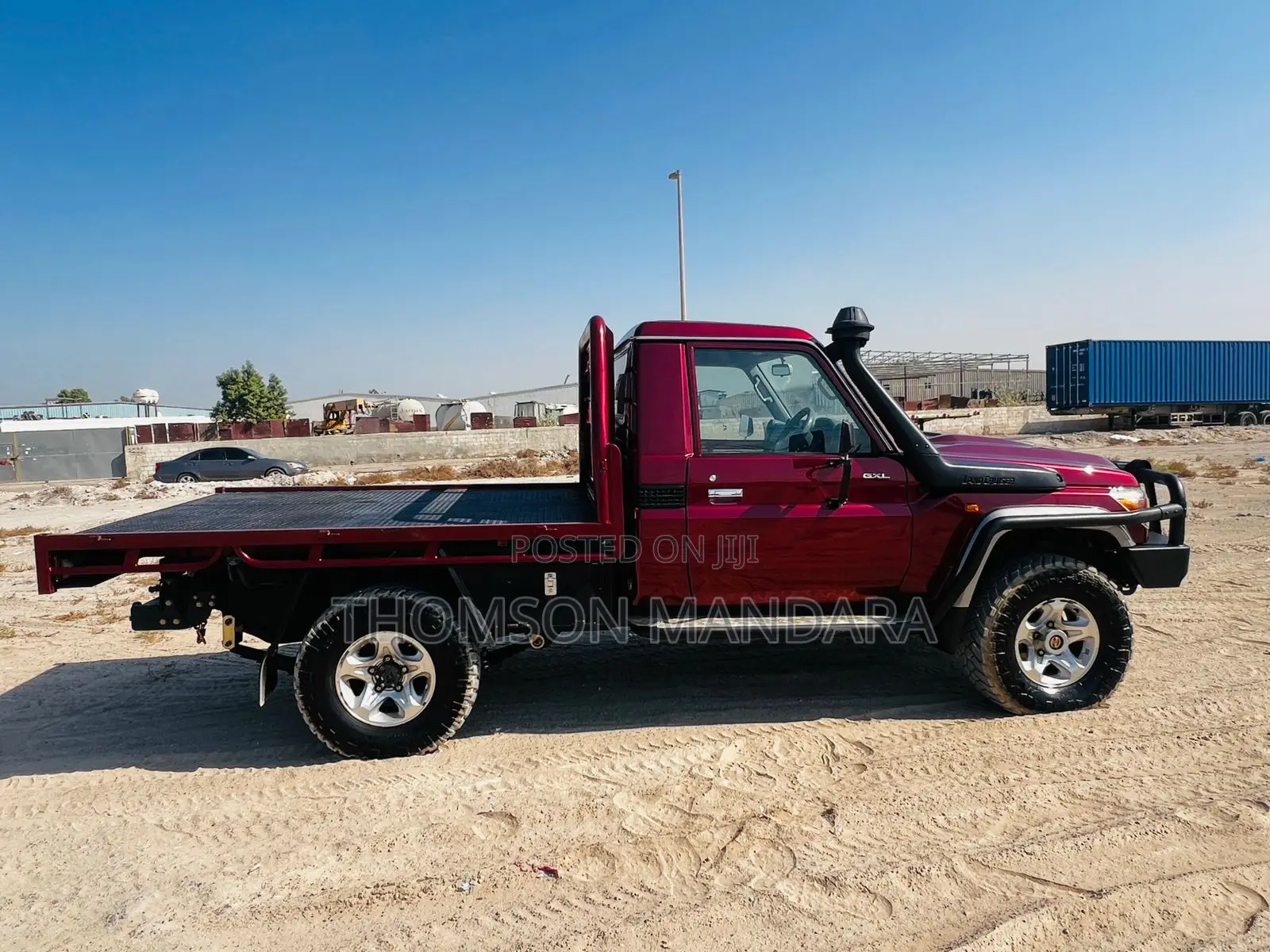 Toyota Land Cruiser 2017 Burgundy