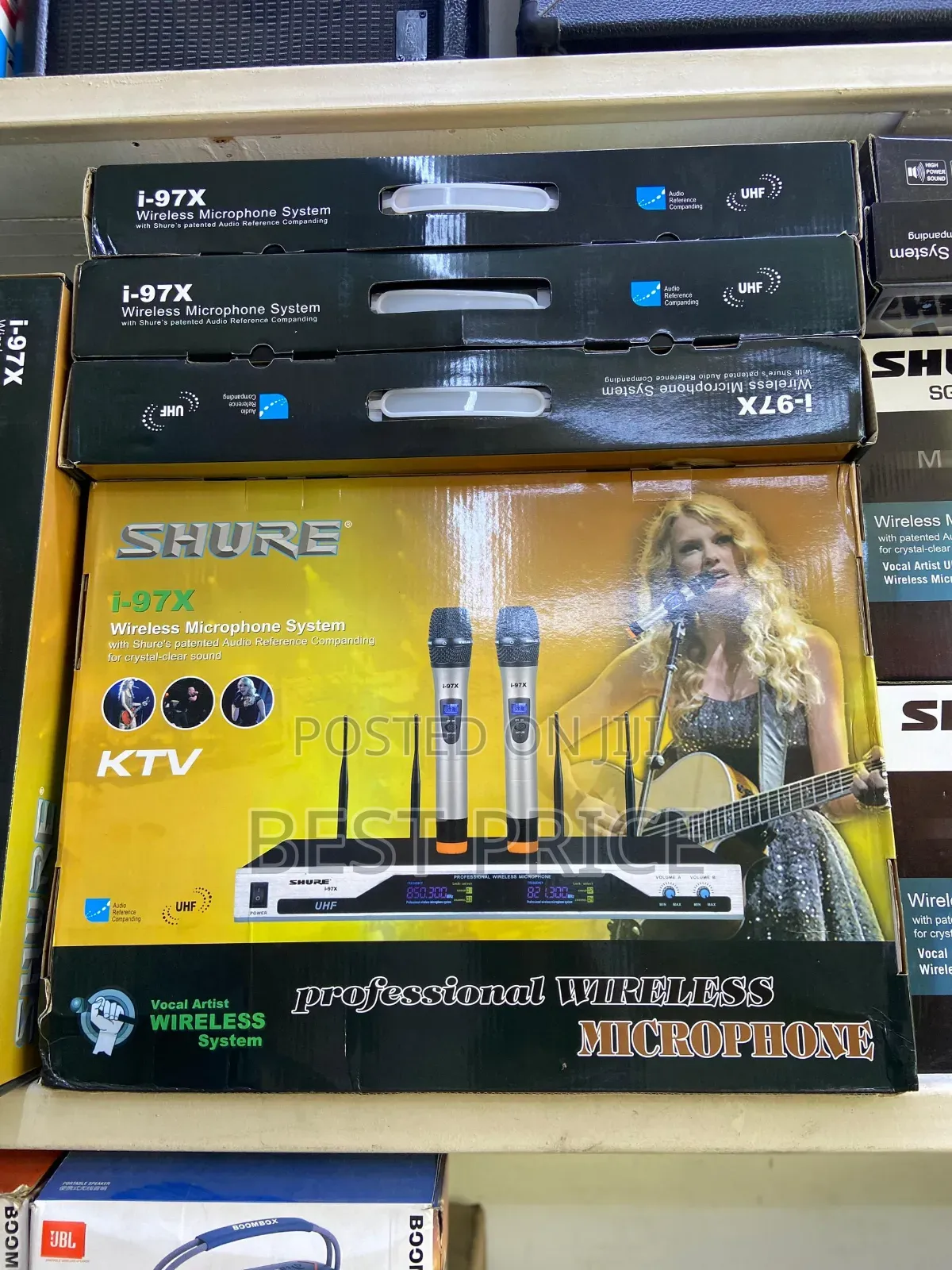 Shure 2 Wireless Microphone System -i97x