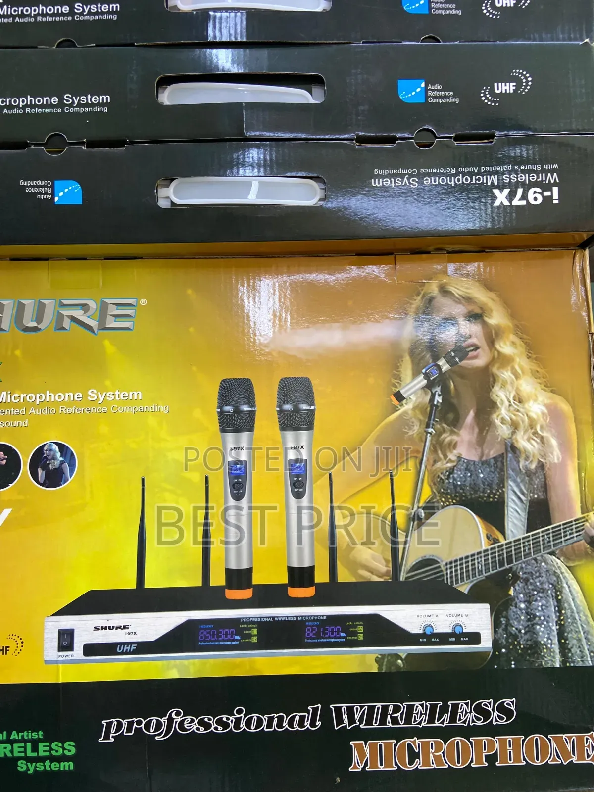 Shure 2 Wireless Microphone System -i97x