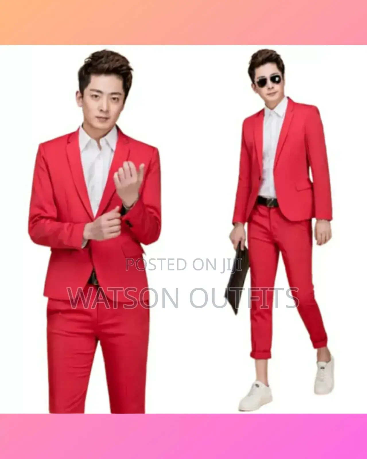 Men Suit Two Piece Available