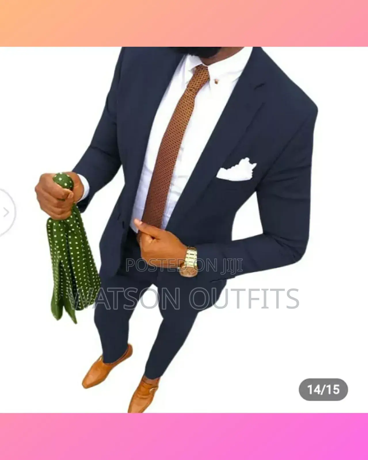 Men Suit Two Piece Available
