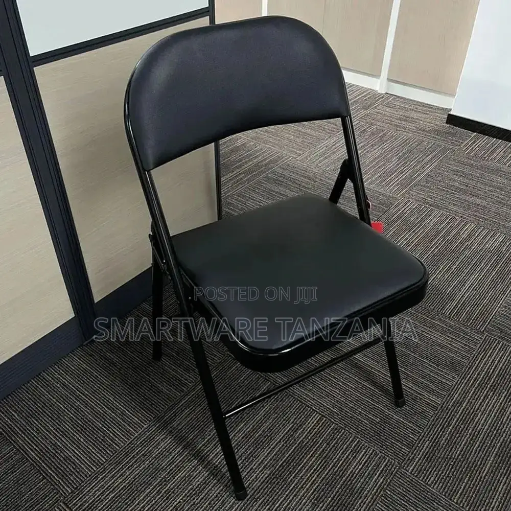 Strong Metal Frame Camping Chair Foldable Seat Office Chair