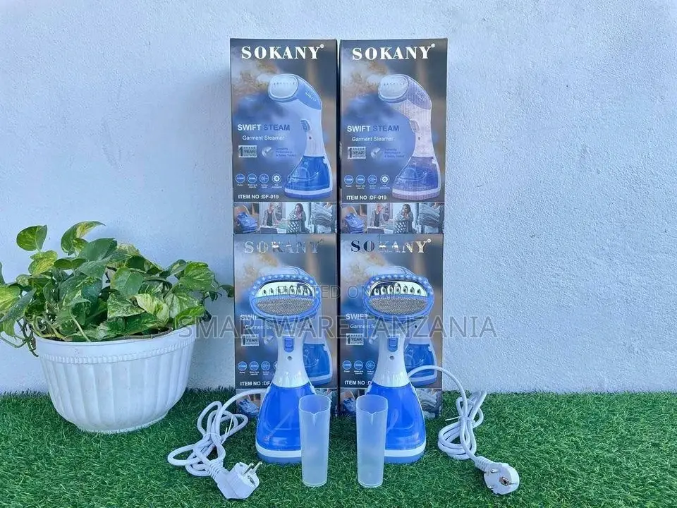 Durable Sokany Garment Steamer With Detachable Fabric Brush