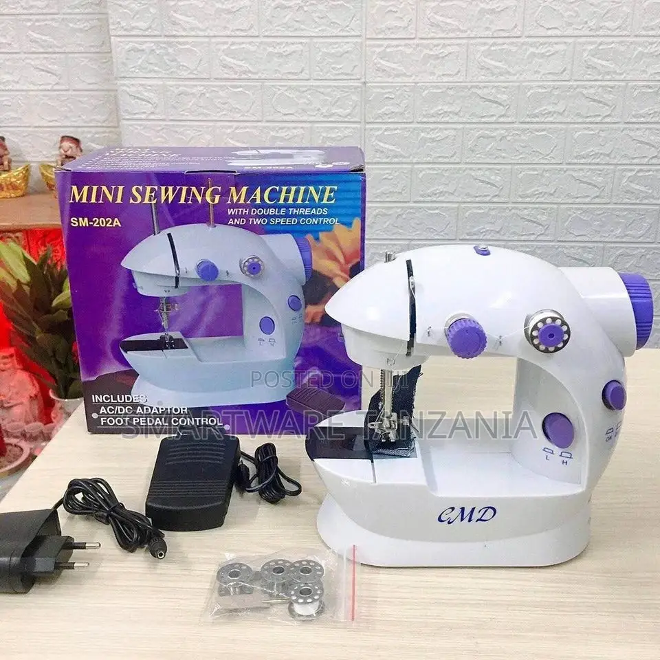 Sewing Machine Portable Double Speed Electric Sew Machine